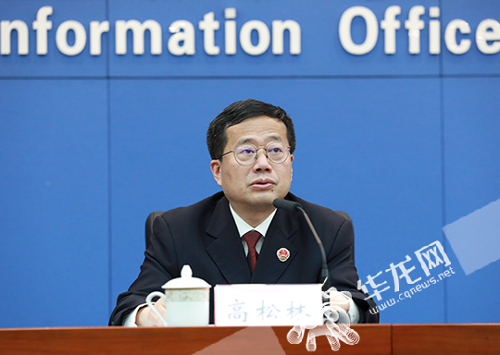 高松林回答记者提问