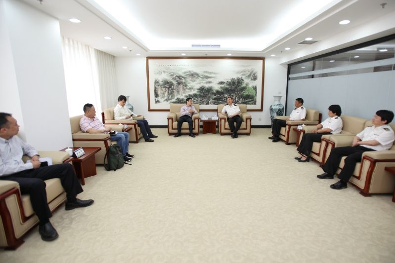邱红平副总指挥介绍了东航北京大兴国际机场建设情况,对我关在东航